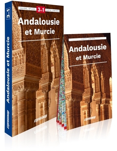  Express Map - Andalousie et Murcie - Guide + Atlas + Carte routière 1/1 100 000.