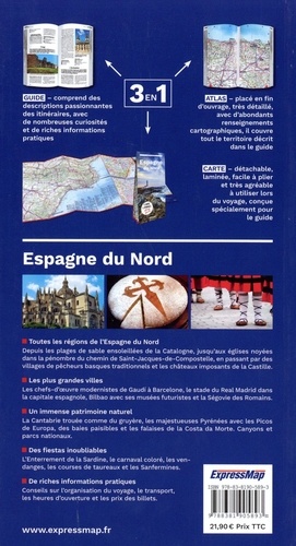 Espagne du Nord. Guide + Atlas + Carte 1/1 100 000