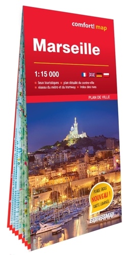 Marseille. 1/15 000  Edition 2024