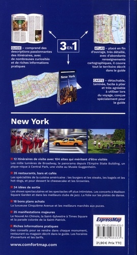 New York. Guide + atlas + Carte 1/16 000