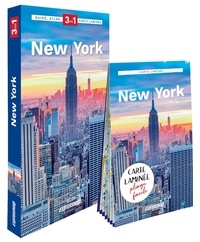  Express Map - New York - Guide + Atlas + Carte 1/16000. 1 Plan détachable