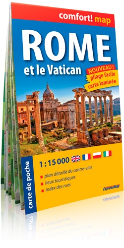 Rome et le Vatican. 1/15 000