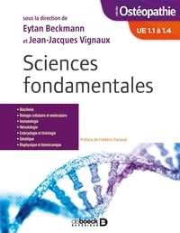 Eytan Beckmann et Jean-Jacques Vignaux - Sciences fondamentales - UE 1.1 à 1.4.