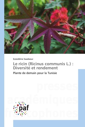 Ezzeddine Saadaoui - Le ricin (Ricinus communis L.) : Diversité et rendement - Plante de demain pour la Tunisie.