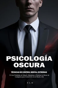 Psicología Oscura: Técnicas de Control Mental Extremas - El Arte Prohibido de Seducir, Manipular y Dominar la Mente de Cualquiera para Convertirte en un Macho Alfa