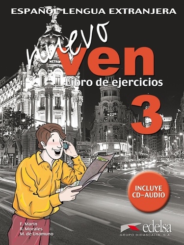 F Marin - Nuevo Ven 3 - Libro de Ejercicios. Incluye CD Audio.