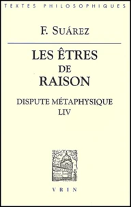 Les êtres de raison.