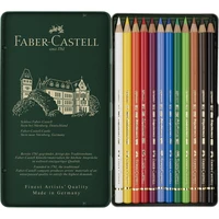 Cray. polychromos boîte métal 12x