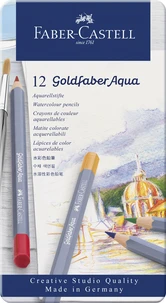 Cray. goldfaber aquarelle boite x12