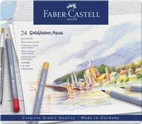 Crayon goldfaber aquarelle boite métal 24x