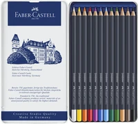 Crayon goldfaber permanent boite métal 12x