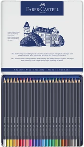 Crayon goldfaber permanent boite métal 24x
