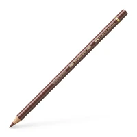 Crayon polychromos terre sienne brulee