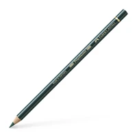 Crayon polychromos vert pin
