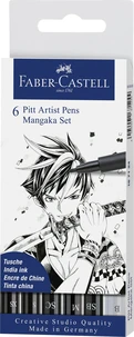 Feutres pitt artist pen manga set 6x mangaka