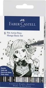 Pochette pitt manga/8 feutre