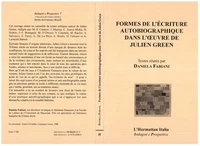 Formes de l'écriture autobiographique dans l'oeuvre de Julien Green