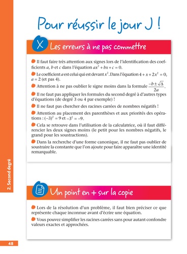 Spécialité Maths 1re. Pour réussir le jour J