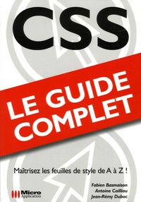 Fabien Basmaison - CSS - Le guide complet.