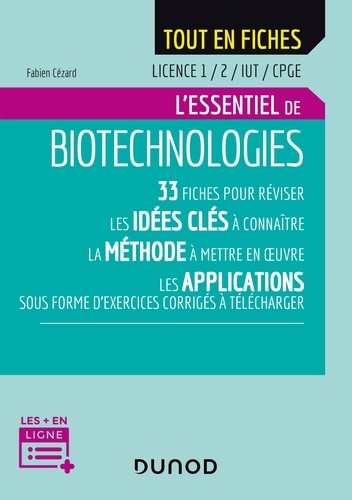 Fabien Cézard - Biotechnologies - Licence 1/2/IUT/CPGE.