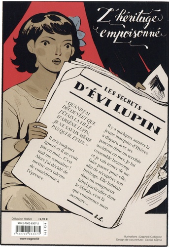 Les secrets d'Evi Lupin Tome 1 L'héritage empoisonné