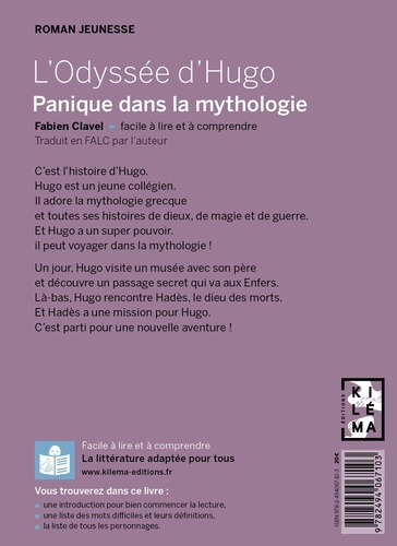 Panique dans la mythologie  L'Odyssée d'Hugo. Facile à lire et à comprendre