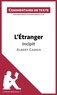 Fabien Hauret-Clos - L'étranger de Camus : incipit - Commentaire de texte.