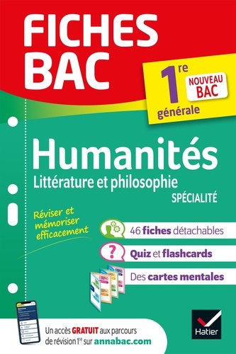 Humanités littérature et philosophie spécialité 1re  Edition 2022