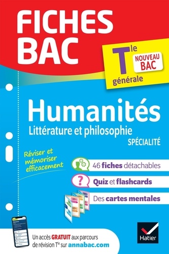 Humanités littérature et philosophie spécialité Tle générale  Edition 2023