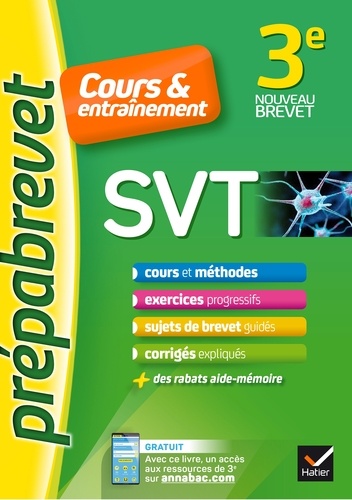 Fabien Madoz-Bonnot - SVT 3e - Prépabrevet Cours & entraînement - cours, méthodes et exercices progressifs.