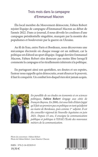 Trois mois dans la campagne d'Emmanuel Macron. Journal d'une campagne fantôme - Occasion