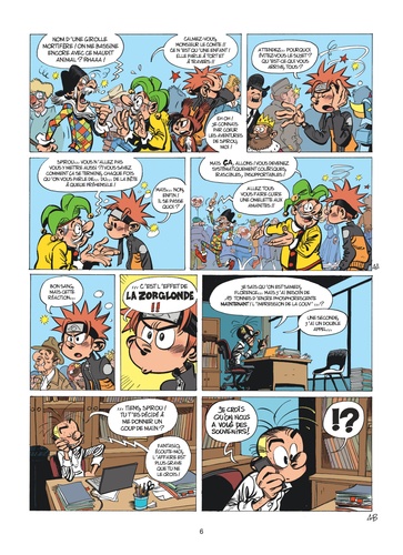 Les Aventures de Spirou et Fantasio Tome 55 La colère du Marsupilami