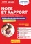 Note et Rapport - Méthode et entraînements - 40 annales corrigées. Concours - Catégories A et B  Edition 2019