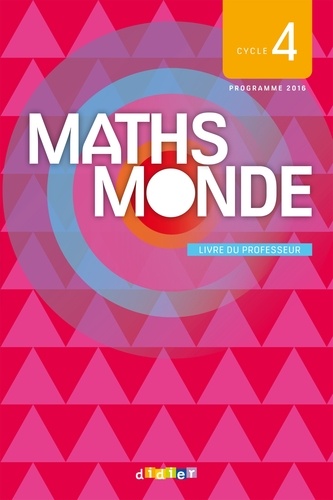 Fabienne Lanata - Maths Monde Cycle 4 - Livre du Professeur.