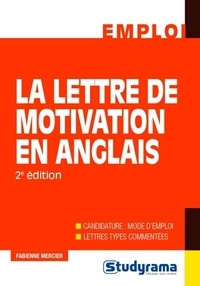 Fabienne Mercier - La lettre de motivation en anglais.