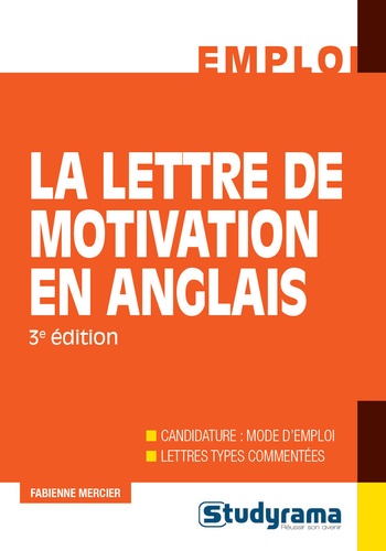 Fabienne Mercier - La lettre de motivation en anglais.