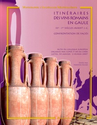 Fabienne Olmer - Itinéraires des vins romains en Gaule (IIIe - Ier siècles avant J-C) - Confrontation de faciès.