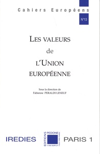 Fabienne Péraldi Leneuf - Les valeurs de l'Union européenne.