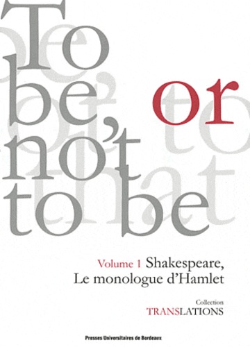 Fabienne Rihard-Diamond - To be or not to be - Shakespeare, Le monologue d'Hamlet.