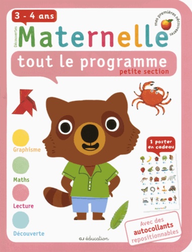 Fabienne Rousseau et Huguette Chauvet - Découvertes Maternelle - Petite section, 3-4 ans, 1 poster en cadeau.