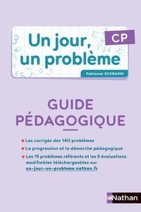 Fabienne Schramm et François Boule - Un jour, un problème CP - Guide pédagogique + Cahier élève PCF.