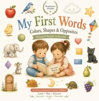 My first words: Colors, shapes &amp; opposites