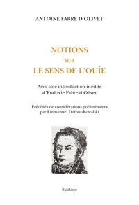 Notions sur le sens de l'Ouïe