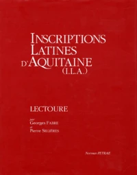 Inscriptions Latines d'Aquitaine (ILA).