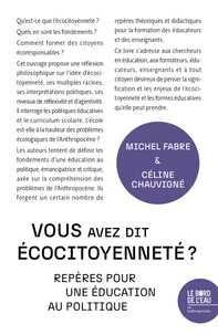 Vous avez dit écocitoyenneté ?