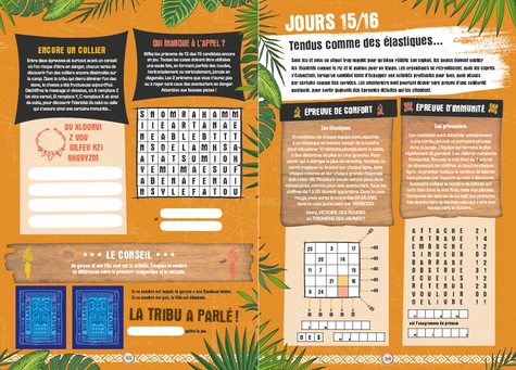 Cahier de vacances adultes Koh-Lanta de Fabrice Bouvier - Grand Format -  Livre - Decitre