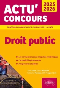 Fabrice Bretéché et Eddy Fougier - Droit public 2025-2026 - Cours et QCM - 2025-2026.