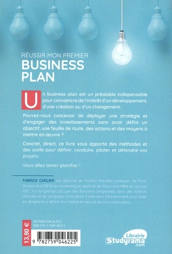 livre sur le business plan