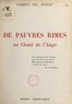 Fabrice del Dongo - De pauvres rimes au Chant de l'ange.