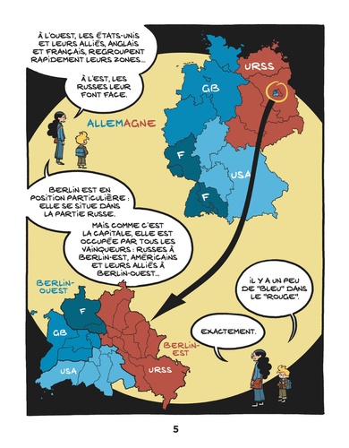 Le fil de l'histoire raconté par Ariane & Nino  Le mur de Berlin